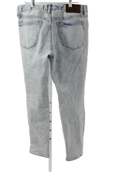 Todd Snyder Men's Tapered Jeans Blue Cotton Button Fly Size 32