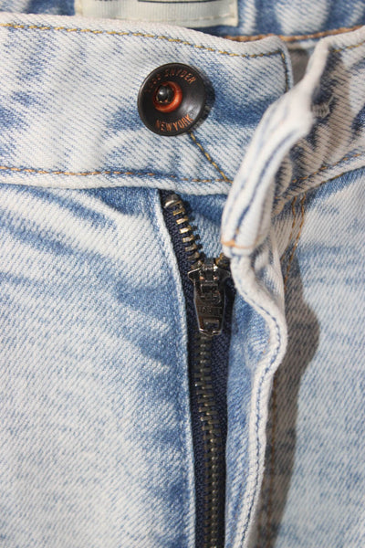 Todd Snyder Men's Tapered Jeans Blue Cotton Button Fly Size 32