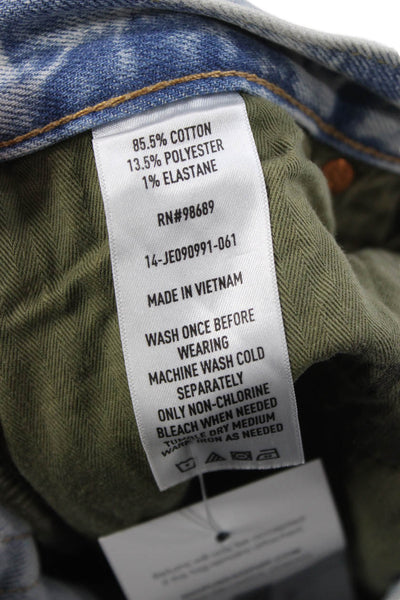Todd Snyder Men's Tapered Jeans Blue Cotton Button Fly Size 32