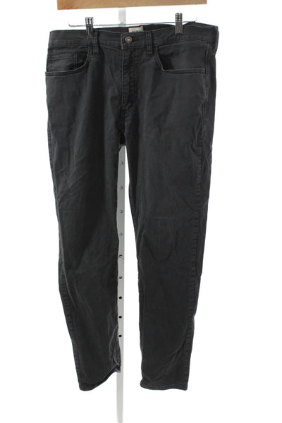 Flint and Tinder Mens Gray Cotton Skinny Jeans Size 32