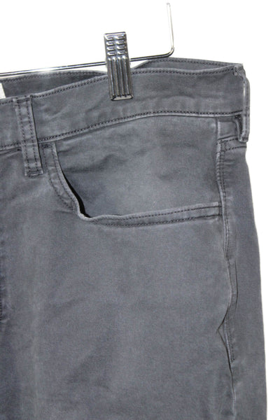 Flint and Tinder Mens Gray Cotton Skinny Jeans Size 32