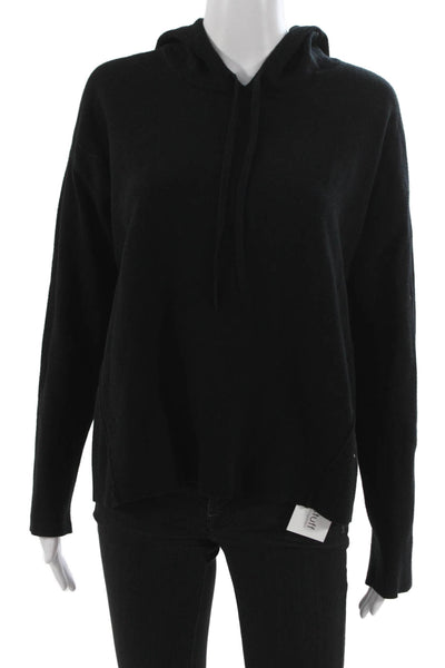 Banana Republic Womens Pullover Sweater Black Viscose Round Neck Size L