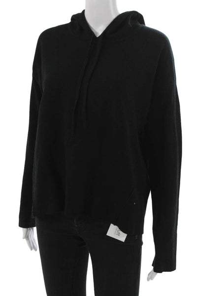 Banana Republic Womens Pullover Sweater Black Viscose Round Neck Size L