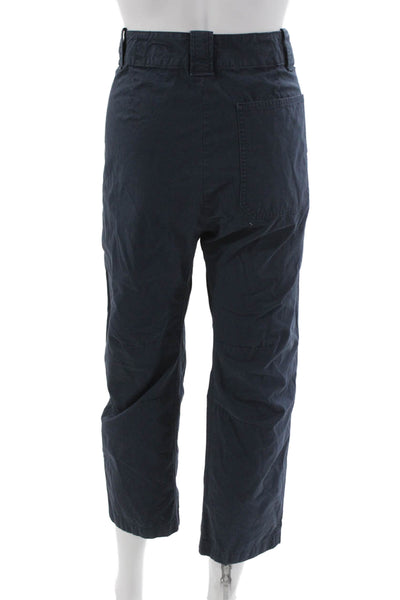 Rag & Bone Women Blue Cotton Solid Zip Pants Size 4
