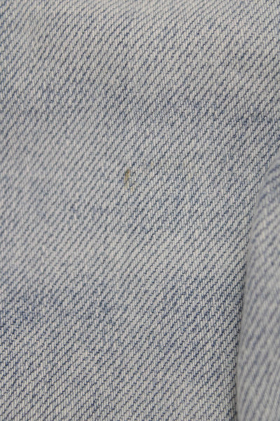 Paige Women Ankle Jeans Blue High Rise Cotton Inseam 28 Size 25