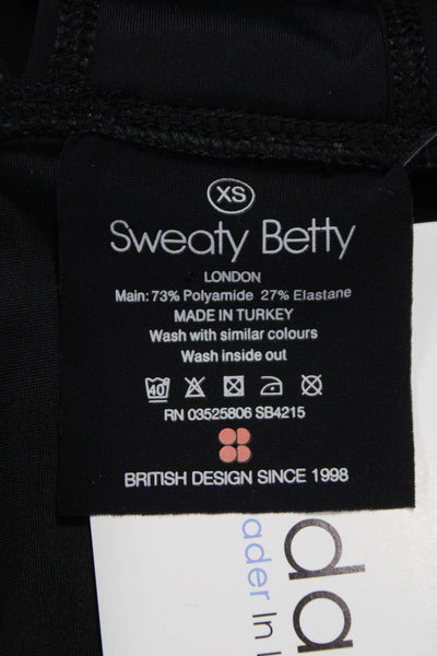 Sweaty Betty Womens Overalls Gray Polyamide Round Neck Sleeveless Size XS