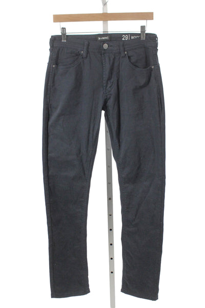 BLANKNYC Mens Straight Jeans Blue Cotton Button Size 29