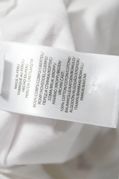 Polo Ralph Lauren Unisex Basic White Cotton Crew Neck T-Shirt Size XL