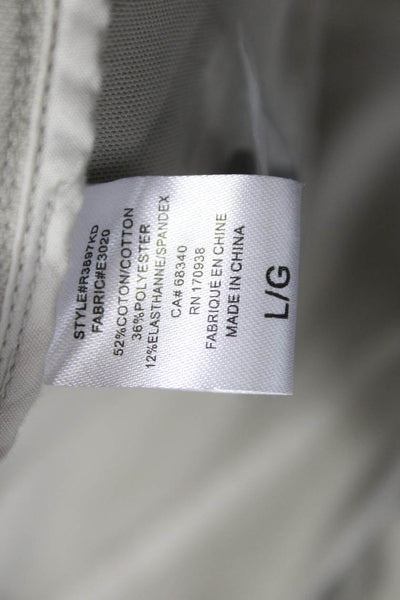 Renuar Women Basic Beige Jacket Button Long Sleeve Size L