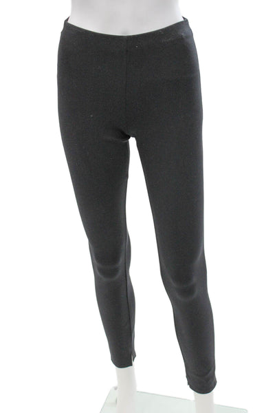 Theory Womens Ankle Leggings Gray Pull On Petite Size XS