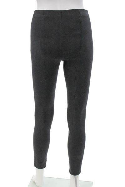 Theory Womens Ankle Leggings Gray Pull On Petite Size XS