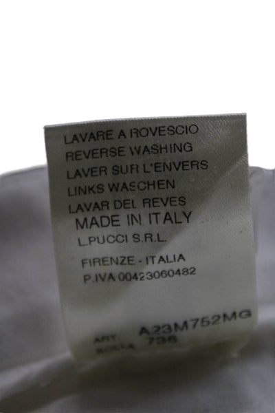 Sharis Women White Viscose Solid Pants Size 38