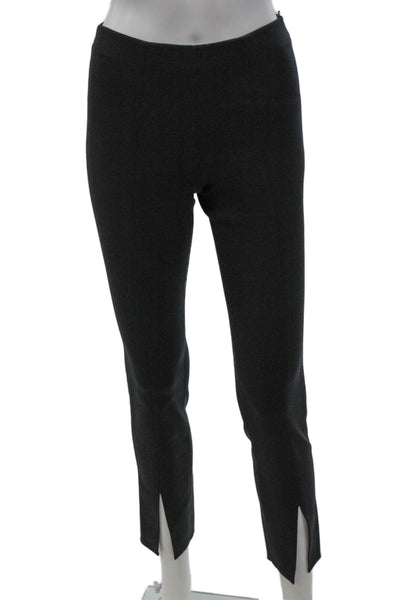 Theory Womens Gray Fabric Solid Pants 27in Inseam Size XS