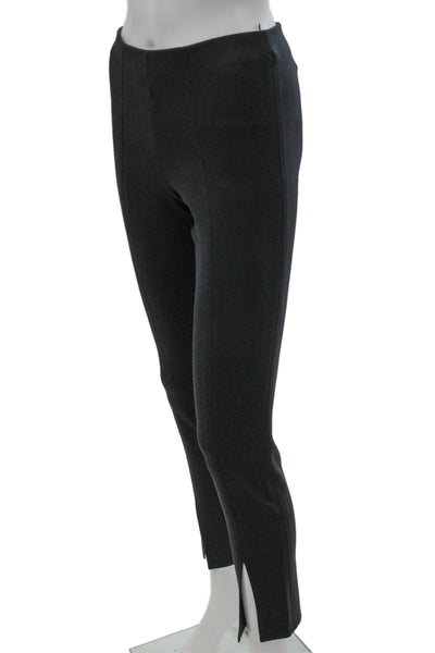 Theory Womens Gray Fabric Solid Pants 27in Inseam Size XS