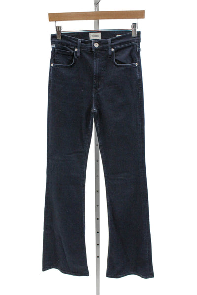 Citizens of Humanity Womens Bootcut Blue Jeans Mid Rise Inseam 32 Size 25
