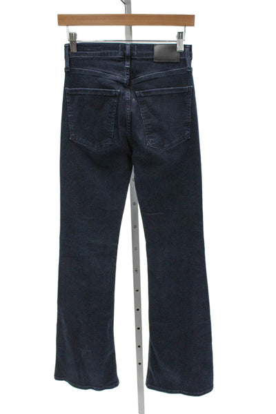 Citizens of Humanity Womens Bootcut Blue Jeans Mid Rise Inseam 32 Size 25