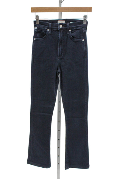 Citizens of Humanity Unisex Adults Bootcut Jeans Blue Button Fly Size 24