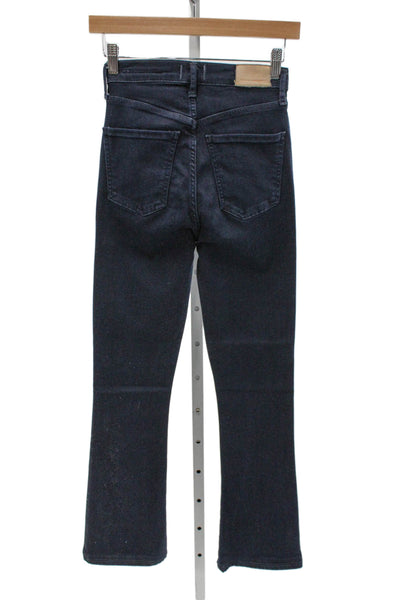Citizens of Humanity Unisex Adults Bootcut Jeans Blue Button Fly Size 24