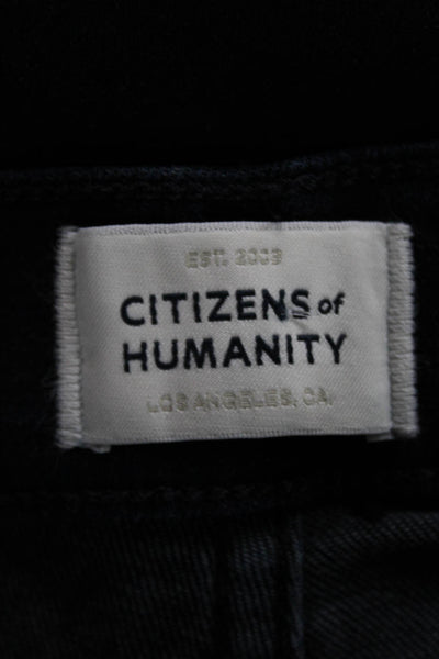 Citizens of Humanity Unisex Adults Bootcut Jeans Blue Button Fly Size 24