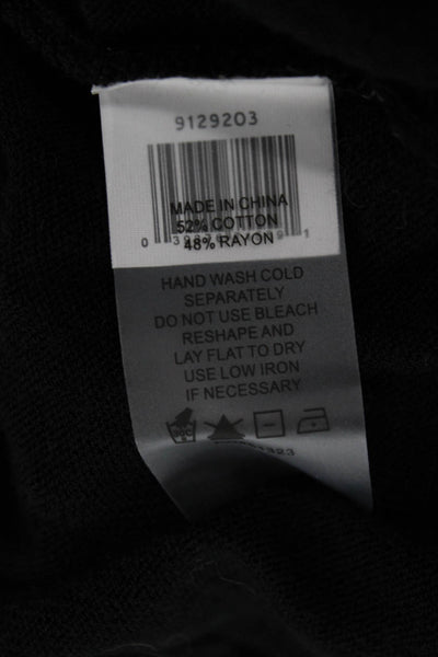 Vince Camuto Womens Tunic Blouse Gray Long Sleeve Round Neck Size XS