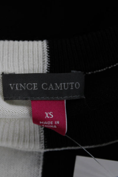 Vince Camuto Womens Tunic Blouse Gray Long Sleeve Round Neck Size XS