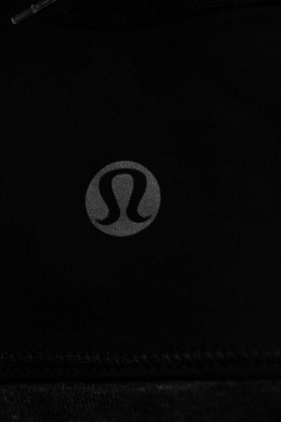 Lululemon Women Tunic Tank Gray Sleeveless Halter Polyester Size M