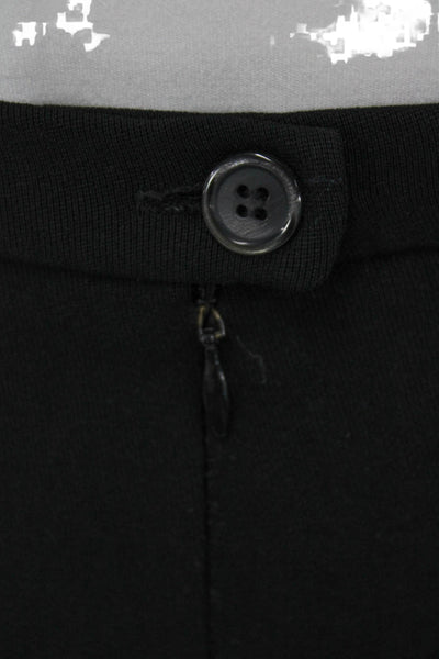 Gianni Women Gray Straight Pencil Skirt Midi Polyester Blend Button Size 14P