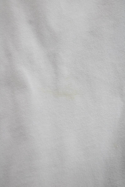 Opening Ceremony Unisex Cropped T-Shirt White Cotton Short Sleeve Size XS