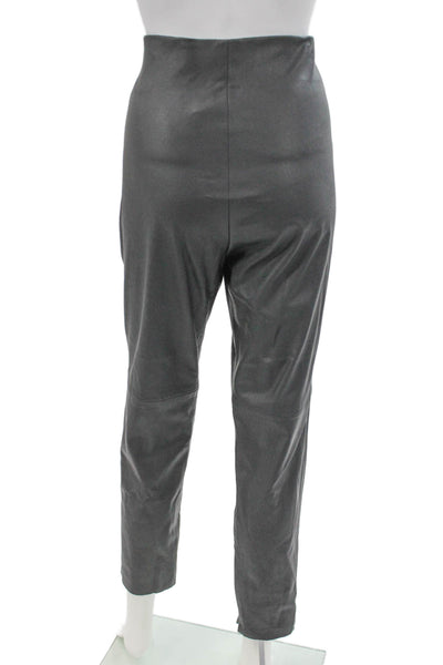 Zara Unisex Dress Pants Gray Polyester Solid Fall Size XL