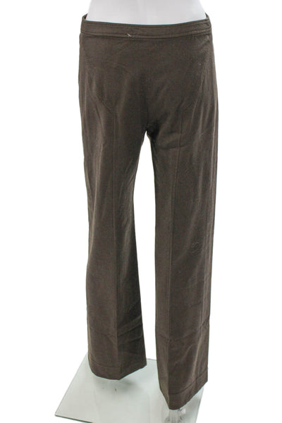 Valentino Unisex Adults Dress Pants Brown Wool Size 30