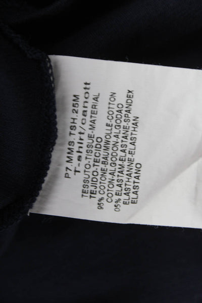 S Max Mara Women Basic Black Cowl Neck Sleeveless Tank Cotton Size S