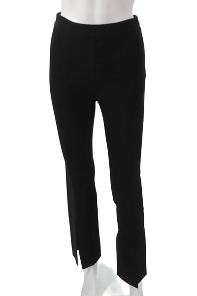Derek Lam 10 Crosby Unisex Dress Pants Black Cotton Blend Zip Size 00