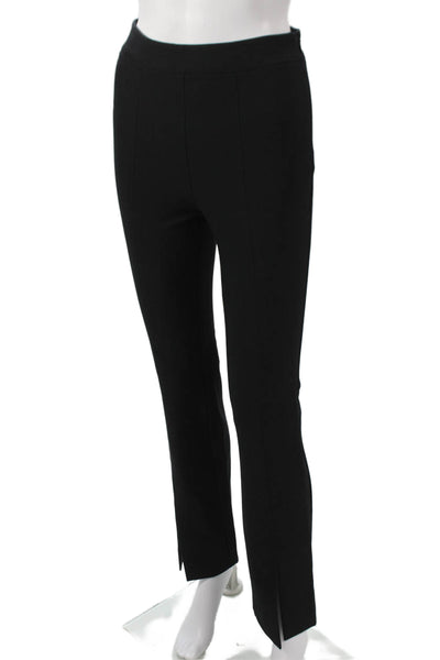 Derek Lam 10 Crosby Unisex Dress Pants Black Cotton Blend Zip Size 00