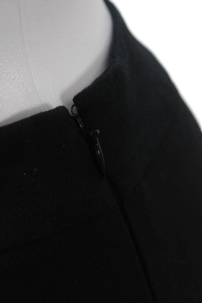 Derek Lam 10 Crosby Unisex Dress Pants Black Cotton Blend Zip Size 00