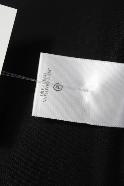 A.L.C. Womens Cargo Mini Skirt Black Viscose Buckle Size 0