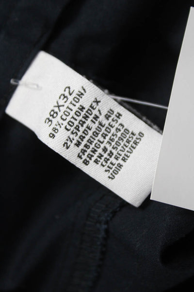 Calvin Klein Mens Black Chino Pants Size 32