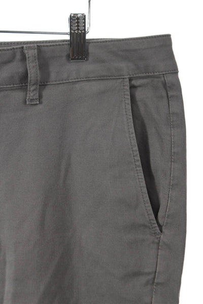 DL1961 Mens Chino Pants Gray Cotton Blend Button Closure Casual Size 38