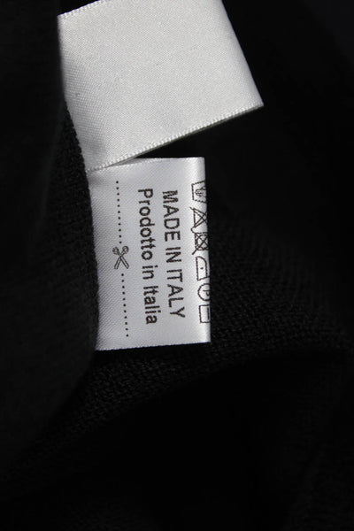 Jennifer T Women Basic Sleeveless Tank Black Round Neck Size 48