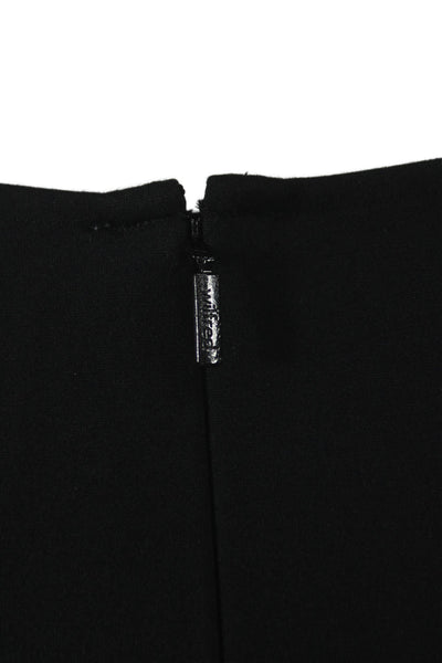 Wilfred Women Black Sleeveless Boatneck Mini Rayon Dress Size 4