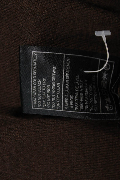 BB Dakota Women Tunic Turtleneck Sweater Brown Long Sleeve Size S