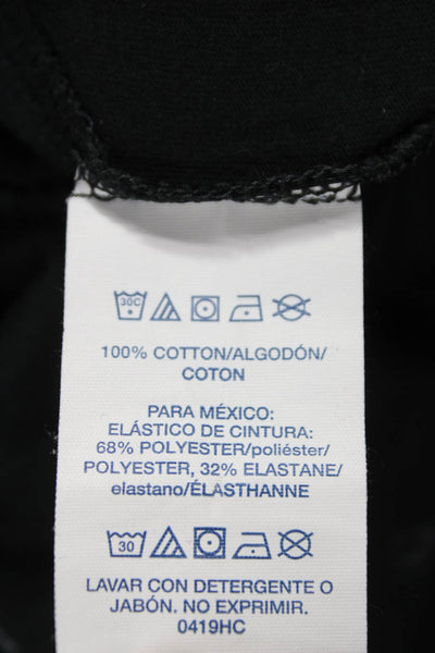 Polo Ralph Lauren Mens Drawstring Logo Straight Leg Pajama Pants Black Medium