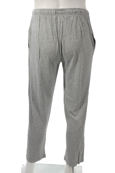 Polo Ralph Lauren Unisex Adults Sleep Pants Gray Drawstring Cotton Modal Size M