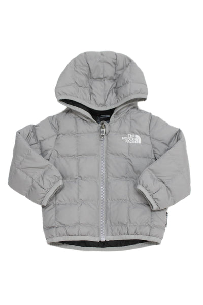 The North Face Baby Boys Puffer Hooded Jacket Gray Size 3-6 Months