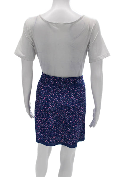 Peter Millar Womens Blue Floral Mini Skort Size S