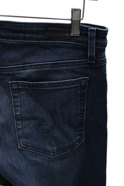 AG Adriano Goldschmied Womens Skinny Blue Jeans Mid Rise Inseam 29 Size 30