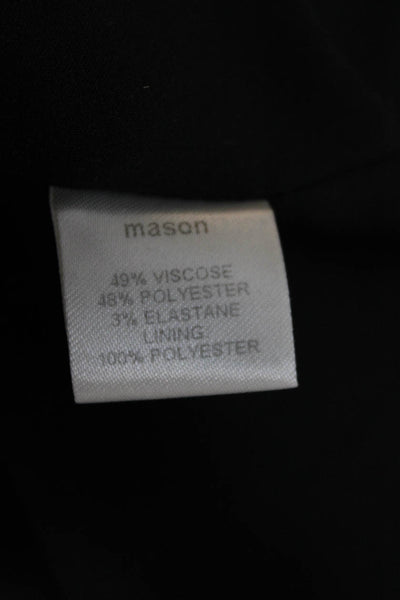 Naked Cashmere Women Tunic Button-Up Ivory Viscose Collared 3/4 Sleeve Size M