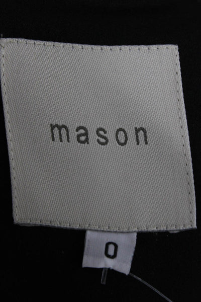 Naked Cashmere Women Tunic Button-Up Ivory Viscose Collared 3/4 Sleeve Size M