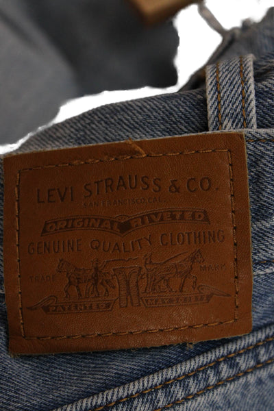 Levi Strauss & Co Unisex Adults Vintage Straight Jeans Blue 28in Size 26