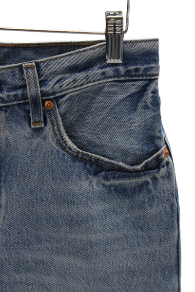 Levi Strauss & Co Men Blue High Rise Straight Jeans Size 27