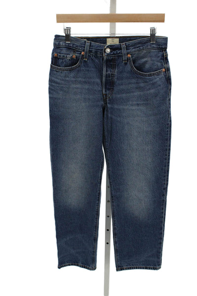 Levi Strauss & Co Unisex Straight High Rise Blue Jeans Size 26